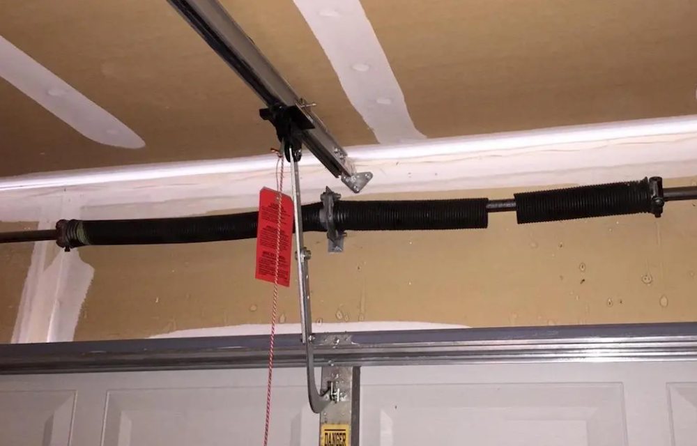Garage door spring mechanism